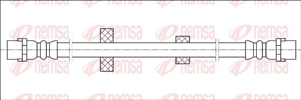 Remsa G1900.42 - Flexible de frein cwaw.fr