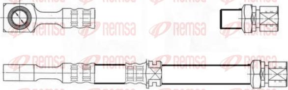 Remsa G1900.50 - Flexible de frein cwaw.fr