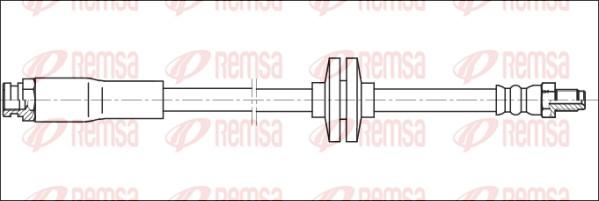 Remsa G1901.41 - Flexible de frein cwaw.fr