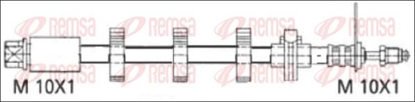 Remsa G1901.66 - Flexible de frein cwaw.fr