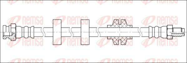 Remsa G1901.81 - Flexible de frein cwaw.fr