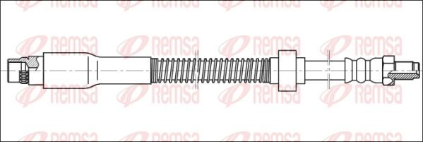 Remsa G1901.34 - Flexible de frein cwaw.fr