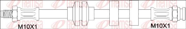 Remsa G1901.73 - Flexible de frein cwaw.fr