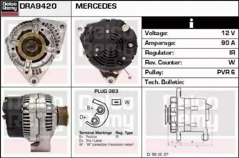 Remy DRA9420 - Alternateur cwaw.fr