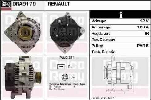 Remy DRA9170 - Alternateur cwaw.fr