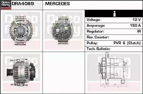 Remy DRA4089 - Alternateur cwaw.fr