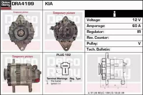 Remy DRA4199 - Alternateur cwaw.fr