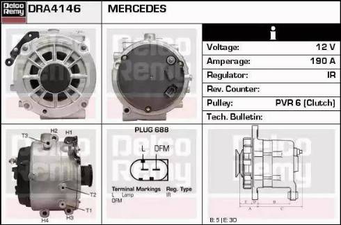 Remy DRA4146N - Alternateur cwaw.fr