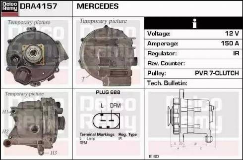 Remy DRA4157 - Alternateur cwaw.fr