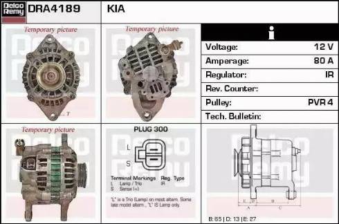 Remy DRA4189 - Alternateur cwaw.fr