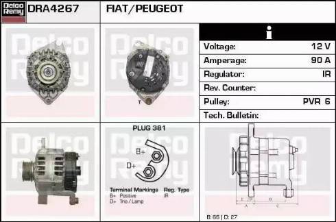 Remy DRA4267 - Alternateur cwaw.fr