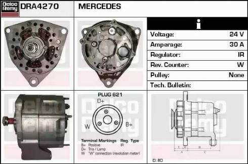 Remy DRA4270 - Alternateur cwaw.fr