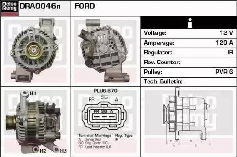 Motorcraft 5M5T10300AB - Alternateur cwaw.fr