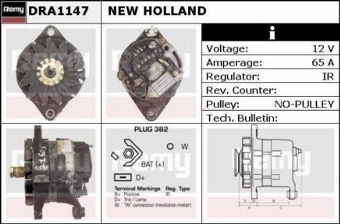 Remy DRA1147 - Alternateur cwaw.fr