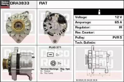 Remy DRA3833 - Alternateur cwaw.fr