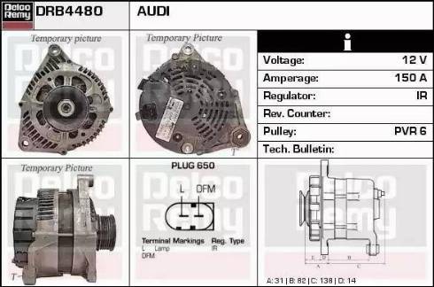 Remy DRB4480 - Alternateur cwaw.fr