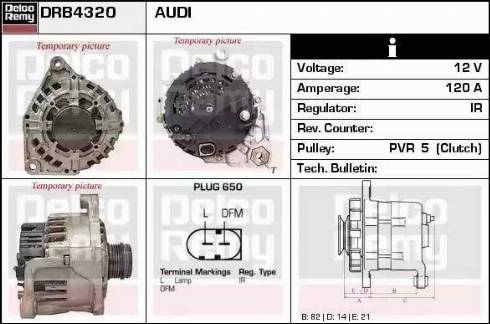 Remy DRB4320 - Alternateur cwaw.fr