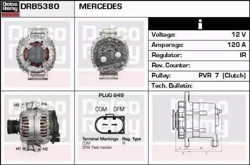 Remy DRB5380 - Alternateur cwaw.fr