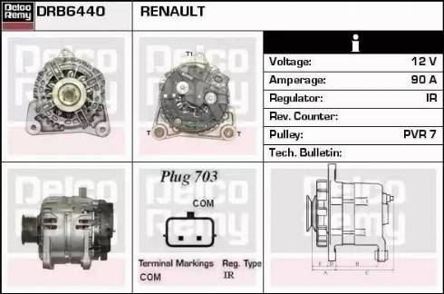 Remy DRB6440 - Alternateur cwaw.fr