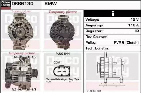 Remy DRB6130 - Alternateur cwaw.fr