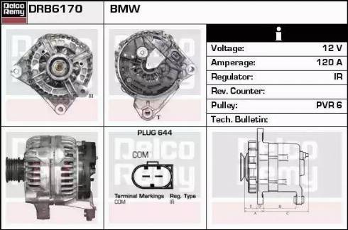 Remy DRB6170 - Alternateur cwaw.fr