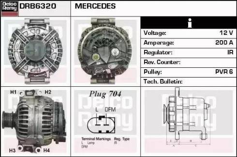 Remy DRB6320 - Alternateur cwaw.fr