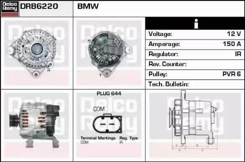 Remy DRB6220 - Alternateur cwaw.fr