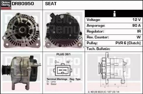 Remy DRB0950 - Alternateur cwaw.fr