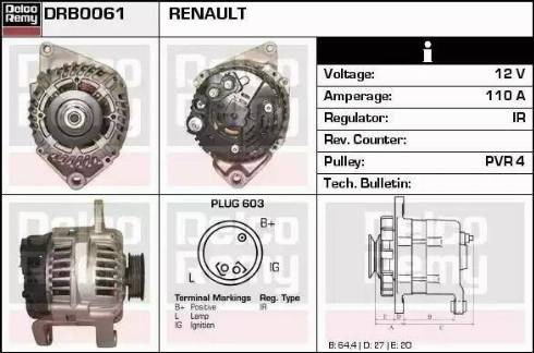 Remy DRB0061 - Alternateur cwaw.fr