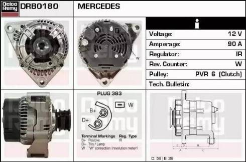 Remy DRB0180 - Alternateur cwaw.fr