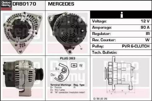 Remy DRB0170 - Alternateur cwaw.fr