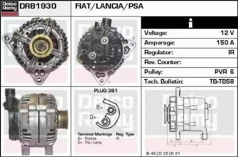 Remy DRB1930 - Alternateur cwaw.fr