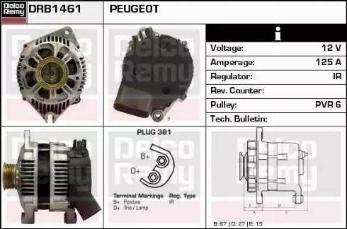 Remy DRB1461 - Alternateur cwaw.fr