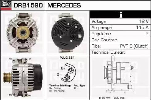 Remy DRB1590 - Alternateur cwaw.fr