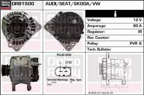 Remy DRB1500 - Alternateur cwaw.fr