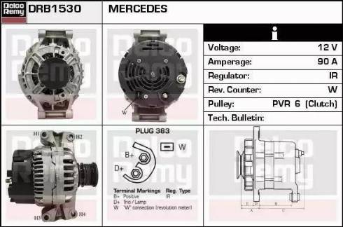 Remy DRB1530 - Alternateur cwaw.fr