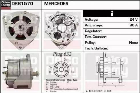 Remy DRB1570 - Alternateur cwaw.fr