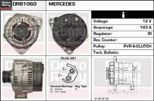 Remy DRB1060 - Alternateur cwaw.fr