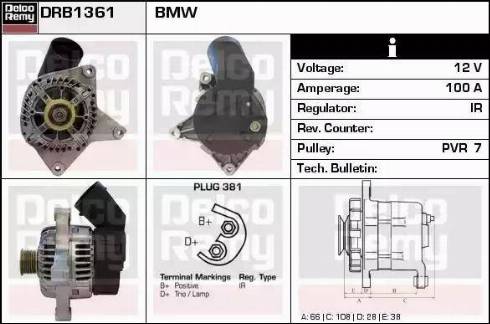 Remy DRB1361 - Alternateur cwaw.fr