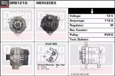 Remy DRB1210 - Alternateur cwaw.fr