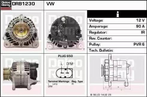 Remy DRB1230 - Alternateur cwaw.fr