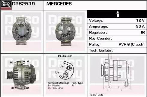 Remy DRB2530 - Alternateur cwaw.fr