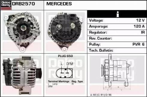 Remy DRB2570 - Alternateur cwaw.fr