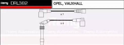 Remy DRL382 - Kit de câbles d'allumage cwaw.fr