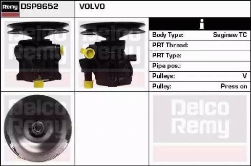 Remy DSP9652 - Pompe hydraulique, direction cwaw.fr