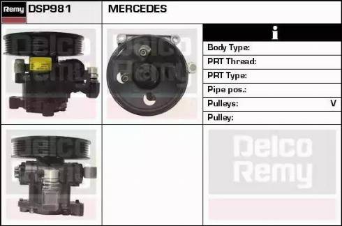 Remy DSP981 - Pompe hydraulique, direction cwaw.fr