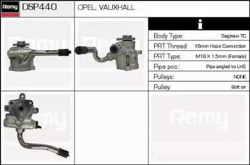 Remy DSP440 - Pompe hydraulique, direction cwaw.fr