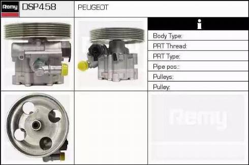 Remy DSP458 - Pompe hydraulique, direction cwaw.fr