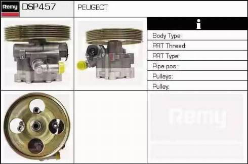 Remy DSP457 - Pompe hydraulique, direction cwaw.fr