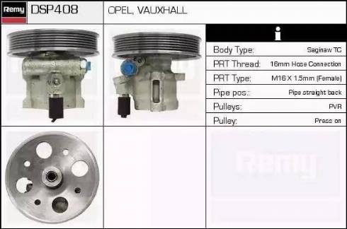 Remy DSP408 - Pompe hydraulique, direction cwaw.fr